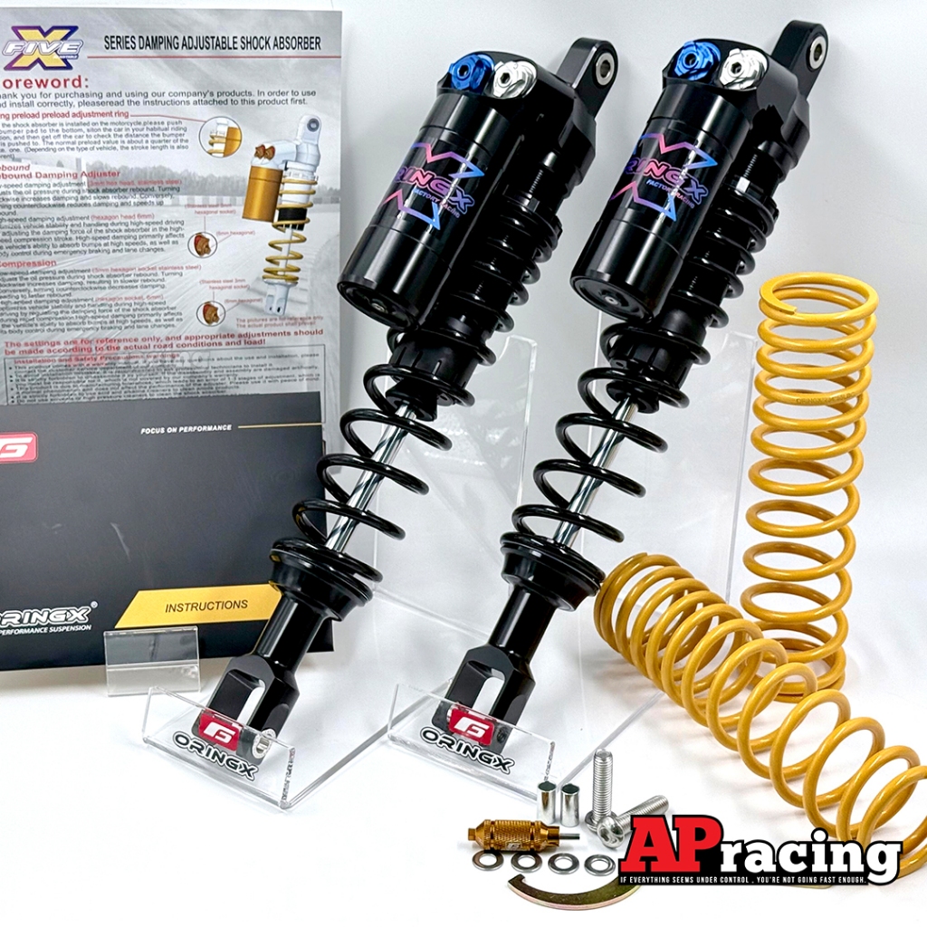 โช็คหลัง OringX Honda Forza 350 ปรับ3จุด ยาว 430มิล มีทุกสี พร้อม setting