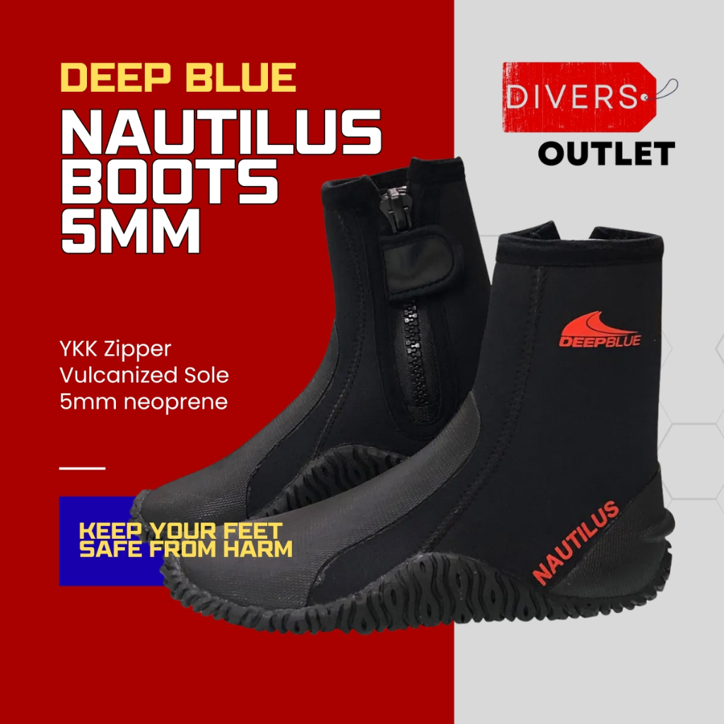 Deep Blue Nautilus Boots 5mm
