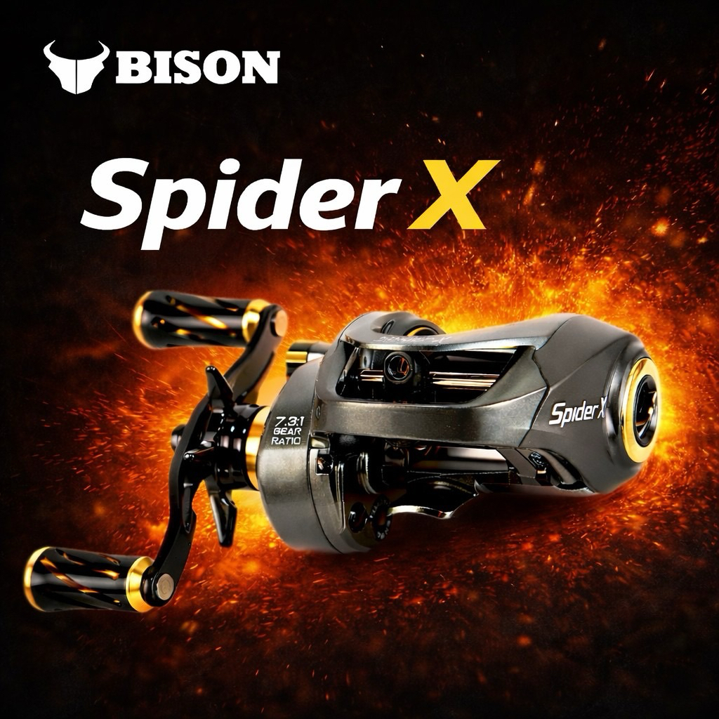 รอกหยดน้ำ BISON SPIDER X