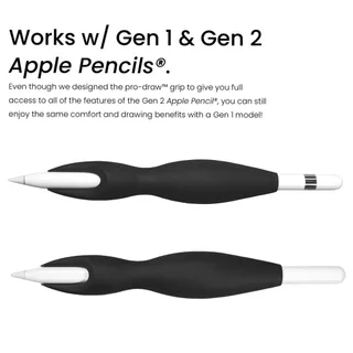 พร้อมส่งด่วน ที่จับซิลิโคนสำหรับ Apple Pencil 1-2