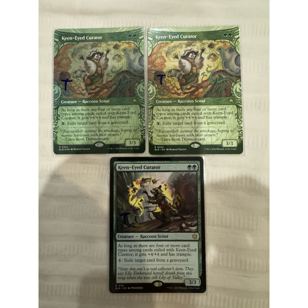 MTG Bloomburrow: Keen-Eyed Curator