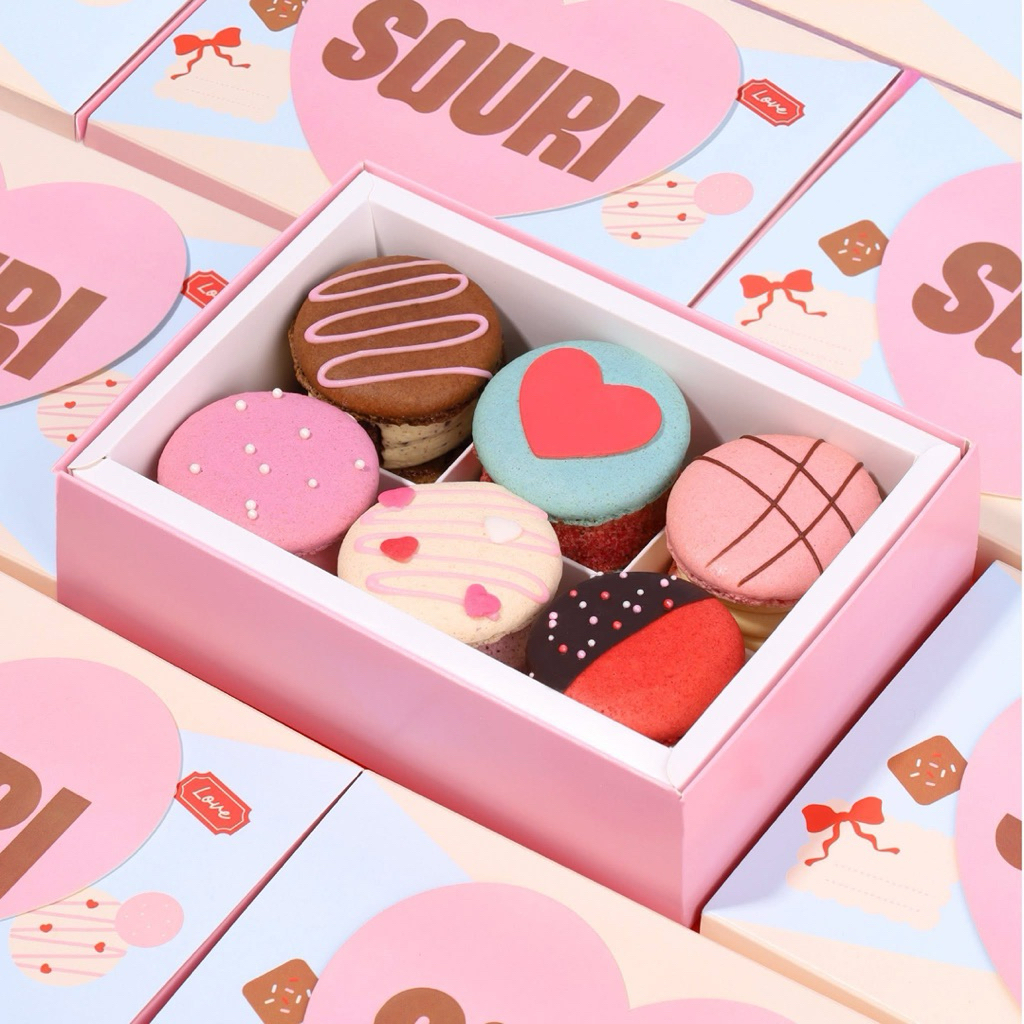 (รับหิ้ว) SOURI Sweet confression Box แฟตการอง ต้อนรับวาเลนไทน์ จัดส่งผ่านรถห้องเย็นทุกจังหวัด