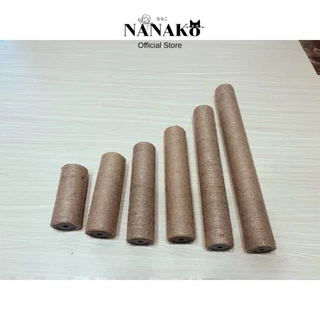 NANAKO อะไหล่คอนโดแมว ที่ฝนเล็บแมว เสาลับเล็บแมว อุปกรณ์เสา เส้นสีน้ำตาล