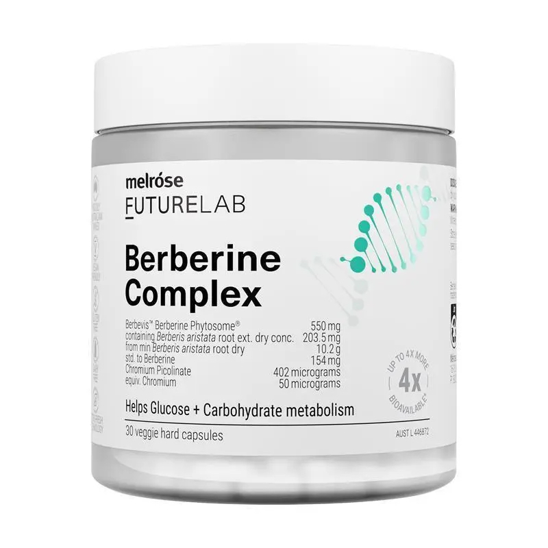 [แท้ ล๊อตใหม่พร้อมส่งจากไทย] Melrose FutureLab Berberine Complex (30 Caps)
