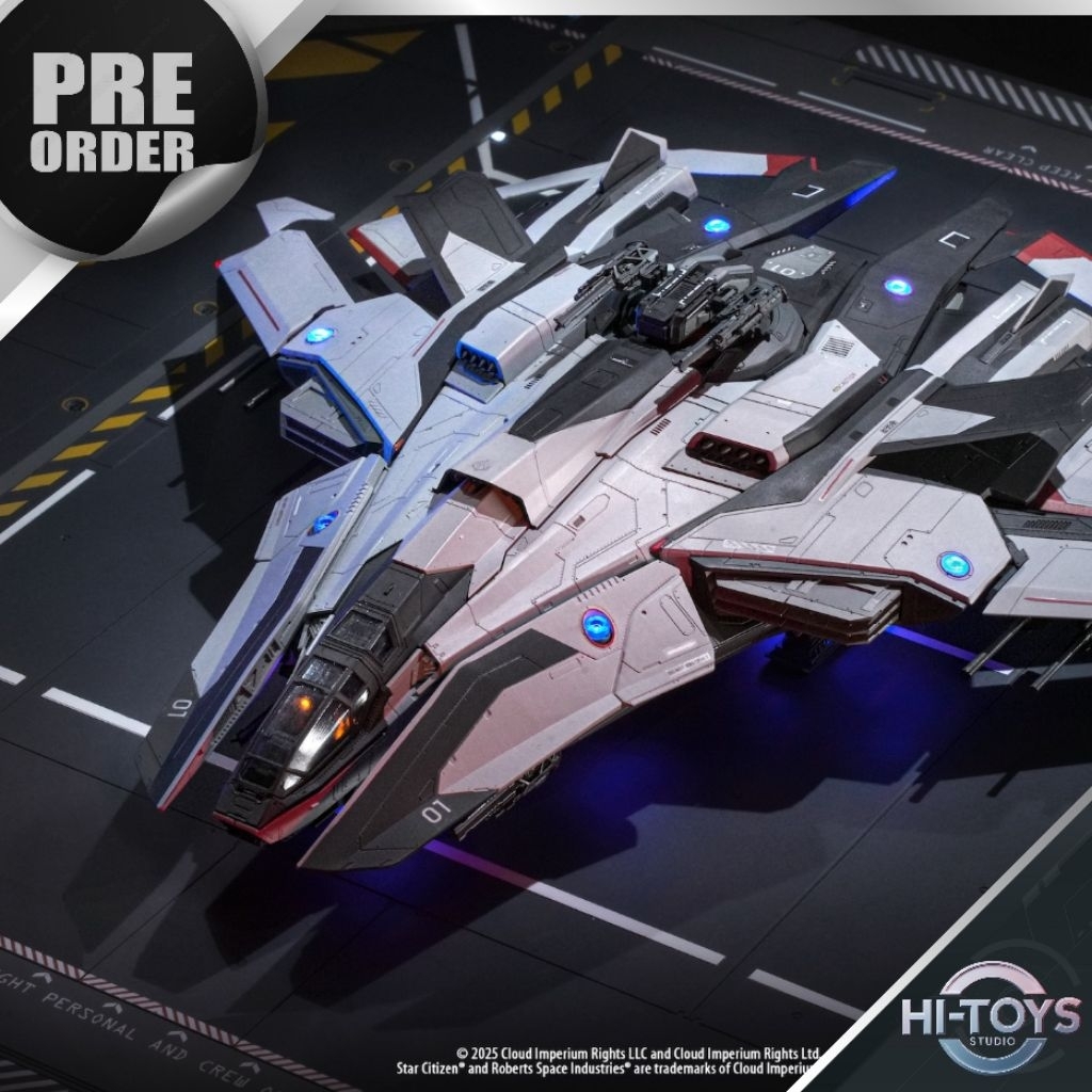 🔰PRE-ORDER🔰 [กรุณาอ่านรายละเอียด] Planetring : 1/100 Star Citizen Anvil F8C Lightning