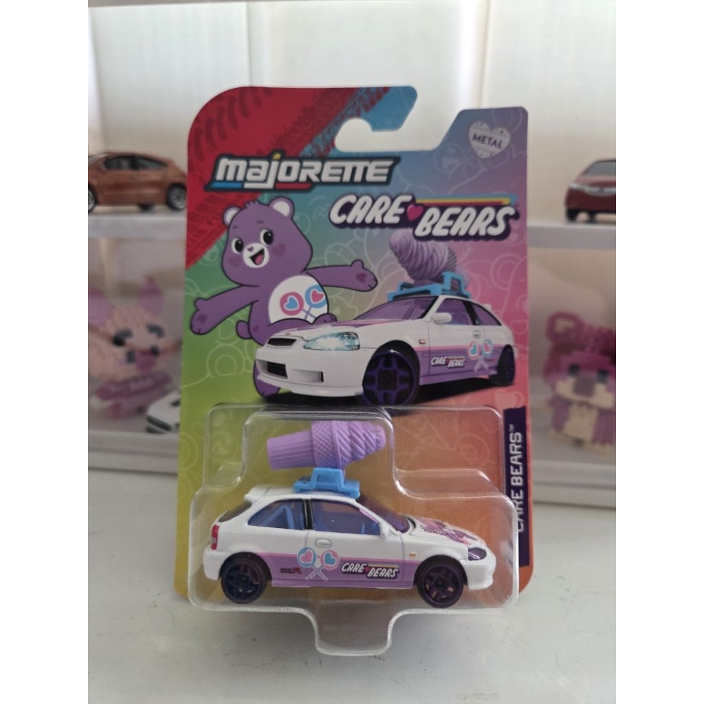 Majorette Honda Civic Type R EK9 x Care Bare