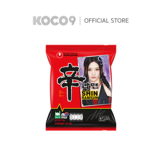[แพ็คเกจ aespa] Shin Ramyun ชินรามยอน นู้ดเดิ้ล ซุป (บะหมี่กึ่งสำเร็จรูปพร้อมซองเครื่องปรุงรสเผ็ด) [สุ่มลาย]