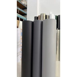 วอลเปเปอร์ สีเทา สีดำ หน้ากว้าง60cm ราคาต่อ1เมตร มีกาวในตัว
