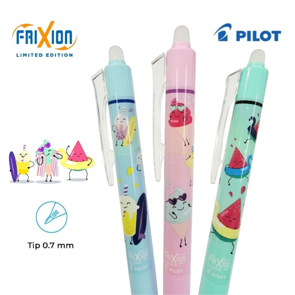 Pilot ปากกาเจลลบได้ FriXion Ball Clicker 