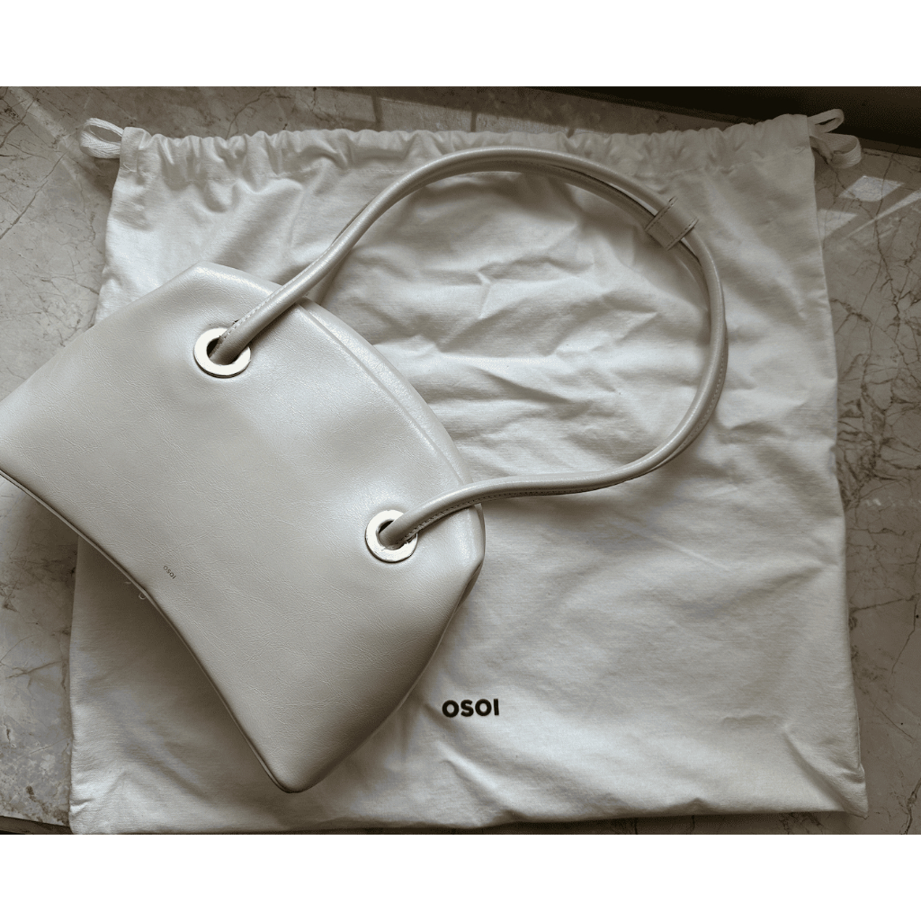 OSOI BAG - CIRCLE BROT สีครีม ส่งต่อ