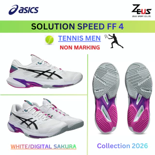 ASICS GEL-TENNIS (แนะนำไซส์ + 0.25 - 0.5CM จากรองเท้าผ้าใบค่ะ) รองเท้าเทนนิสผู้ชาย เน้นความมั่นคงและสบายเมื่อเล่นเทนนิส