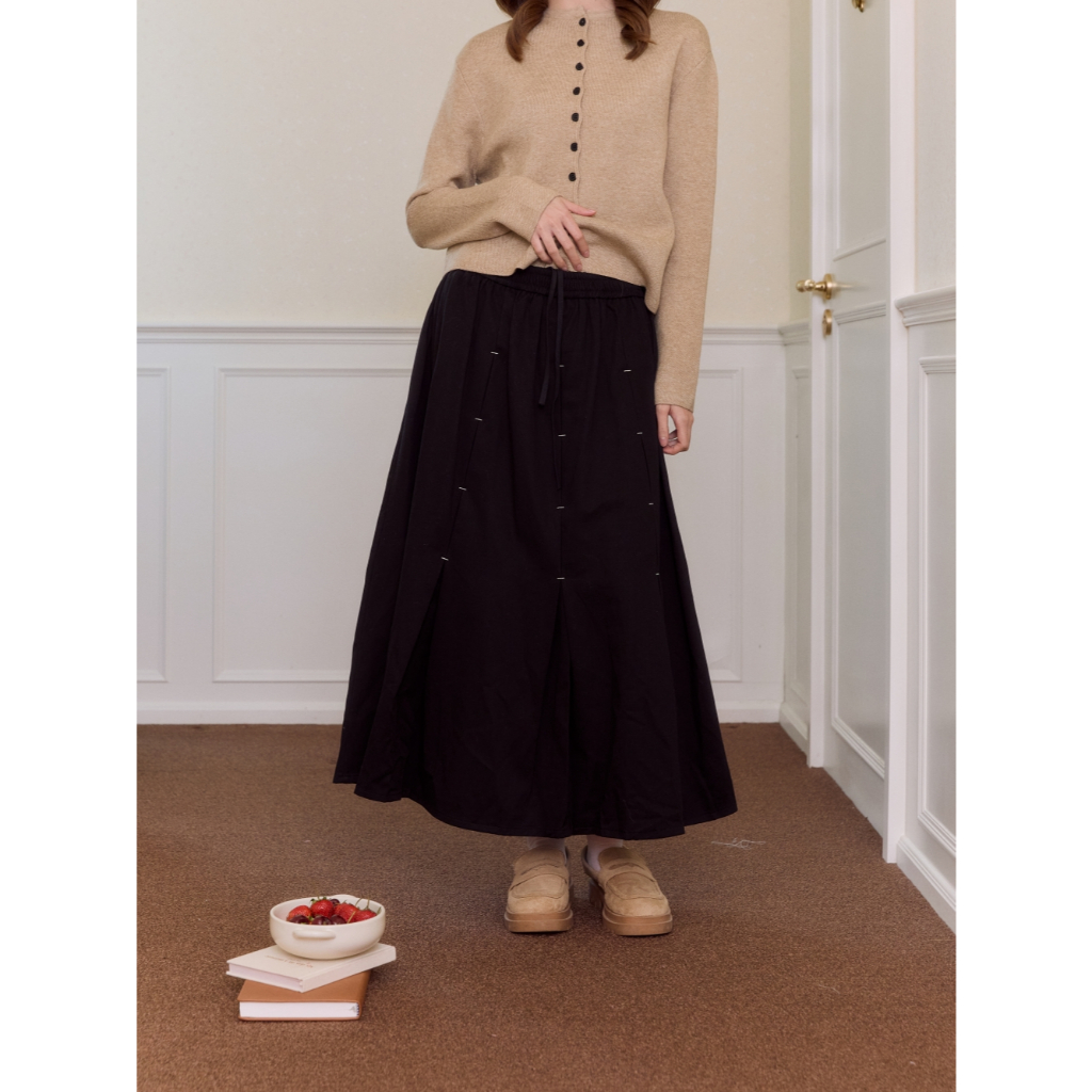 Jin Skirt - Snow begins กระโปรงยาวทวิต