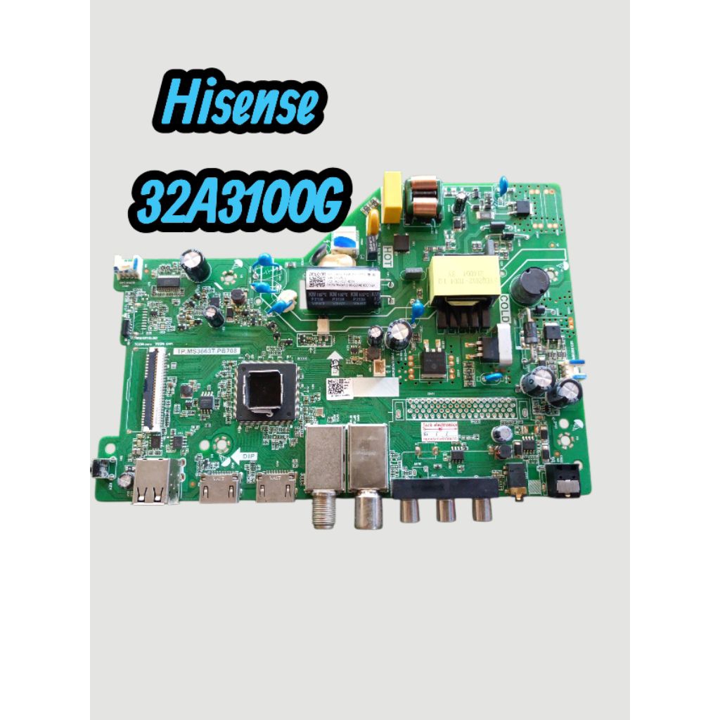 บอร์ดทีวีHisenseรุ่น32A3100Gแท้ถอด