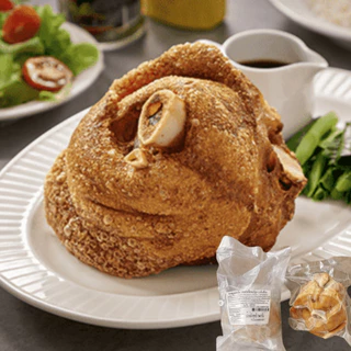ขาหมูเยอรมัน700 กรัม พร้อมทานหนังกรอบ เนื้อนุ่ม รับประกันความอร่อย อาหารพร้อมทาน แช่แข็ง