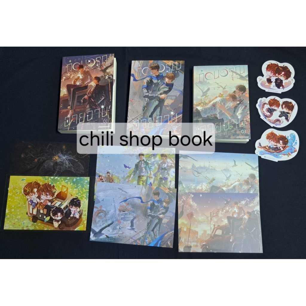 นิยายวายมือสอง 2013 ก่อนอรุณฉายฉาน เล่ม 1-3 จบ