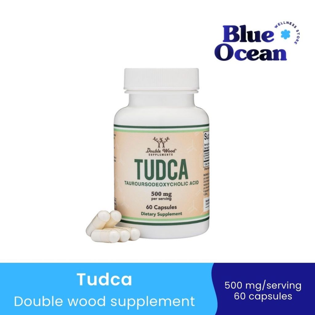 Tudca (500 mg/serving - 60 capsules) by Double Wood Supplements บำรุงตับ กำจัดสารพิษ