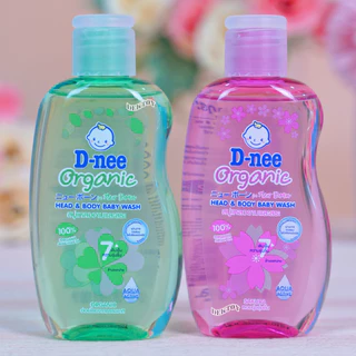 100 มล. เล็ก D-nee Organic ดีนี่ ออแกนิค สบู่เหลวอาบและสระผม
