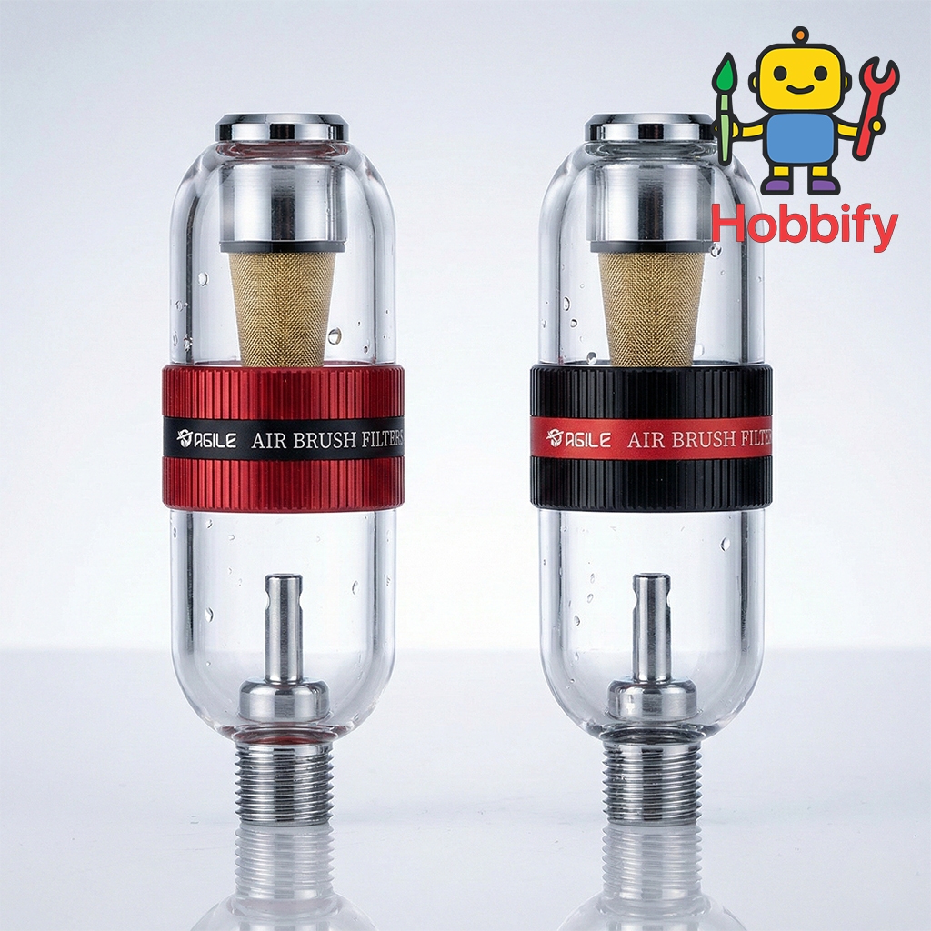 🎨 AGILE Airbrush In-line Filter & Moisture Separator | ตัวกรองดักน้ำและความชื้นสำหรับแอร์บรัช 💦✨
