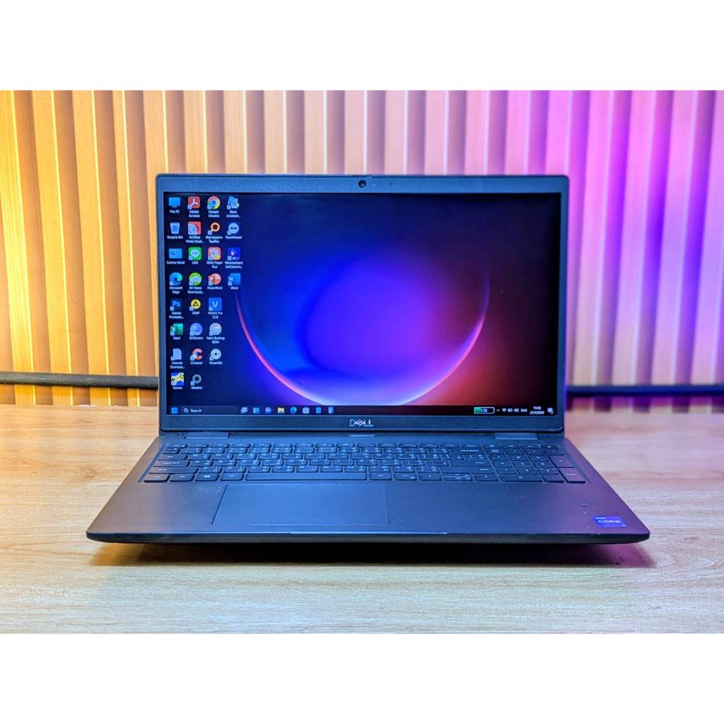 second hand notebook  Dell Latitude 3520   สเปก intel Core i5 -1135G7 (gen11)   Ram 8 GB SSD 240 GB