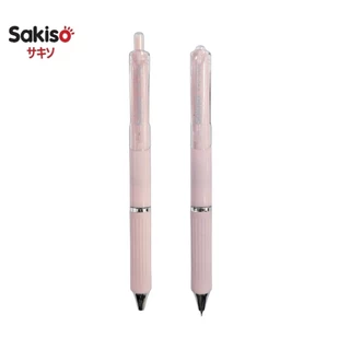 Sakiso ปากกาเจล JGPK351 ขนาด 0.5 มม. หมึกน้ำเงิน หมึกแห้งไวและให้สัมผัสการเขียนที่ลื่นx2 (ราคาต่อ 1 ด้าม)
