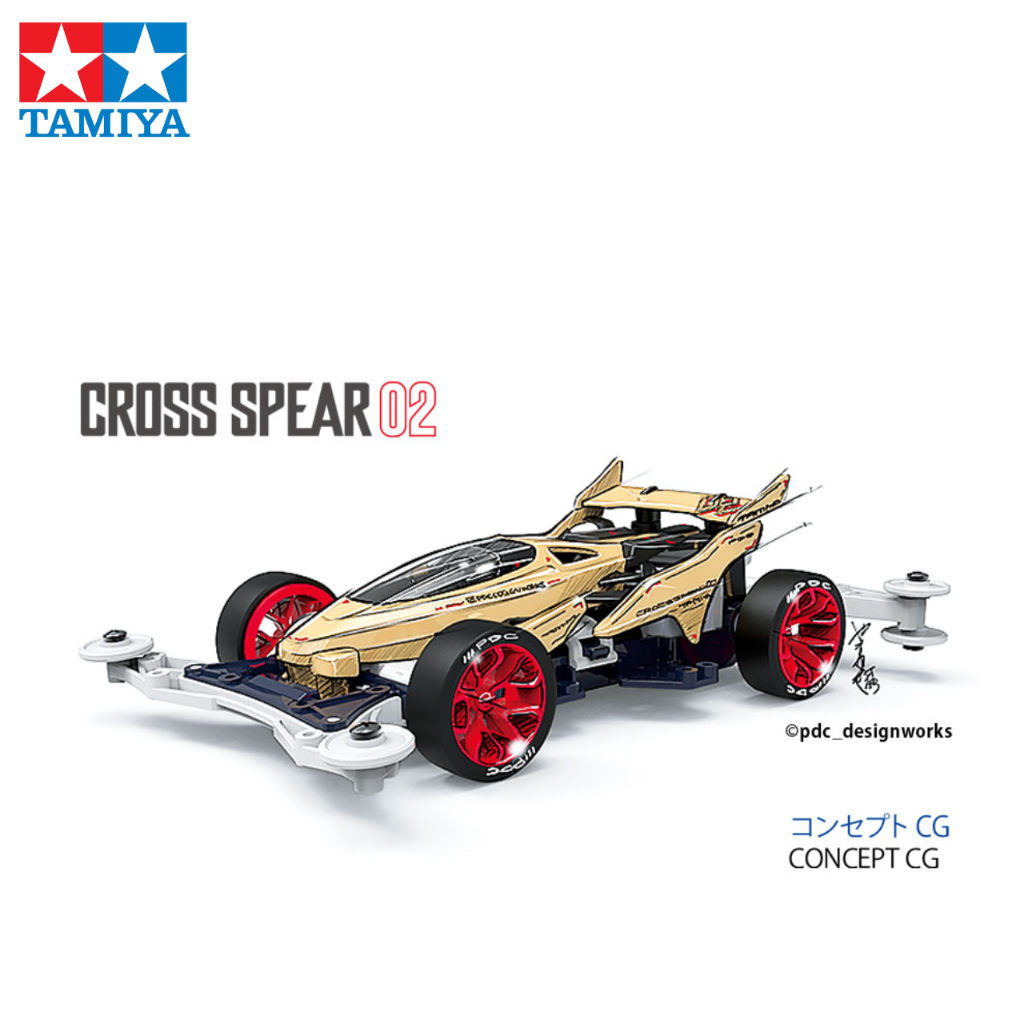 TAMIYA 18104 CROSS SPEAR 02 (VZ CHASSIS) ของแท้