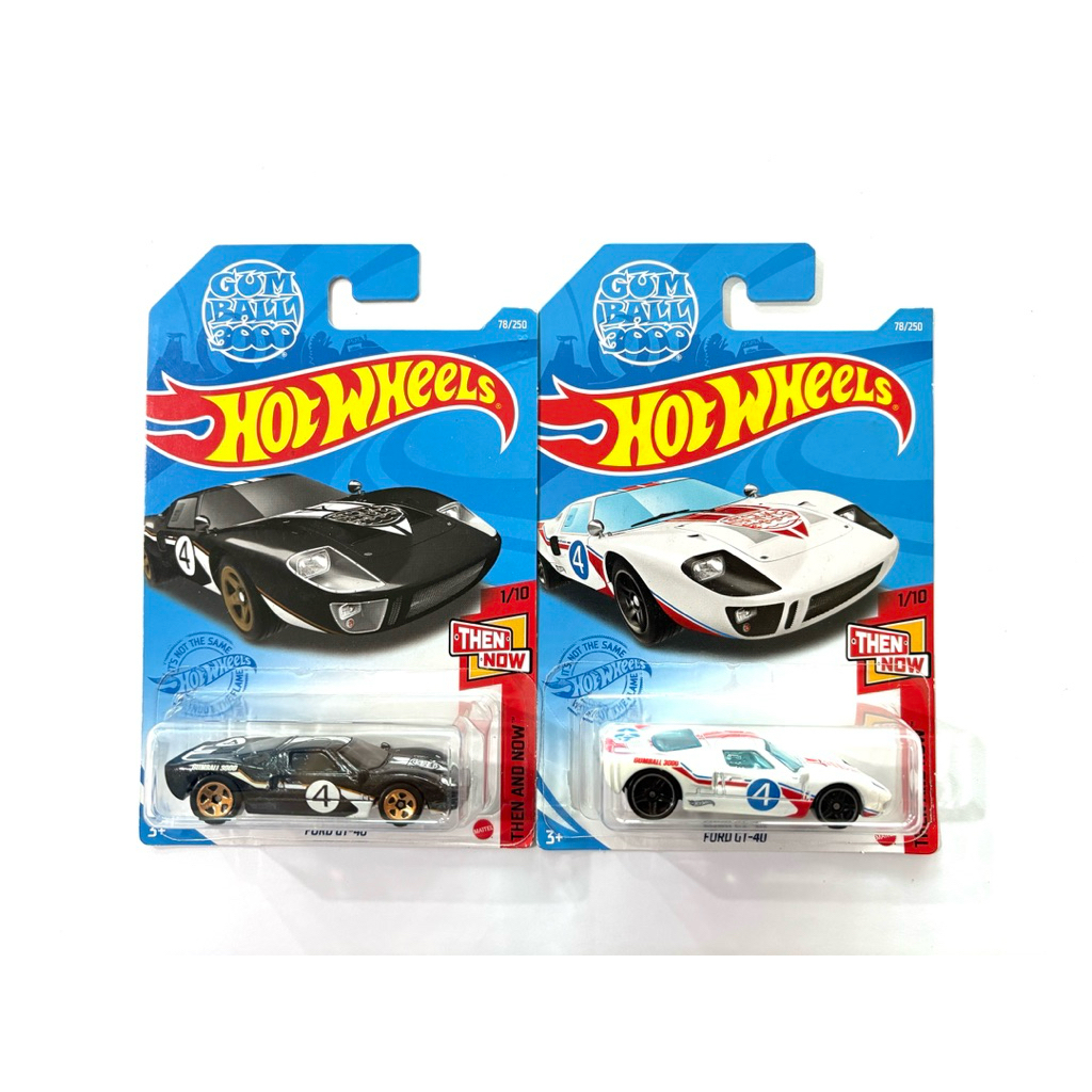 Hot Wheels | FORD GT-40 ~ GUM BALL 3000 มี 2 สี |‼️มุมแพคยับ‼️| 📦สินค้ามีพร้อมส่ง
