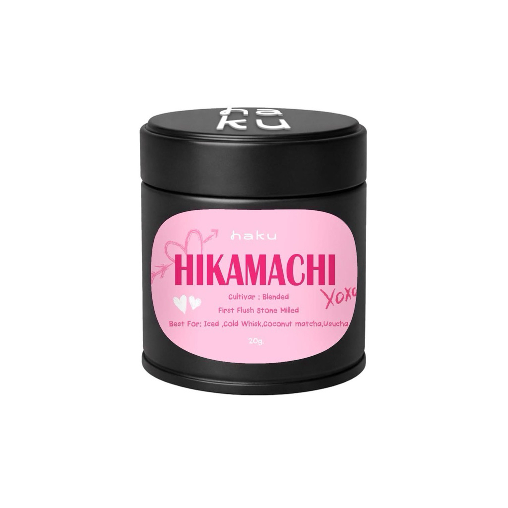 [พร้อมส่ง] LIMITED‼️HAKU MATCHA HIKAMACHI 20g💗