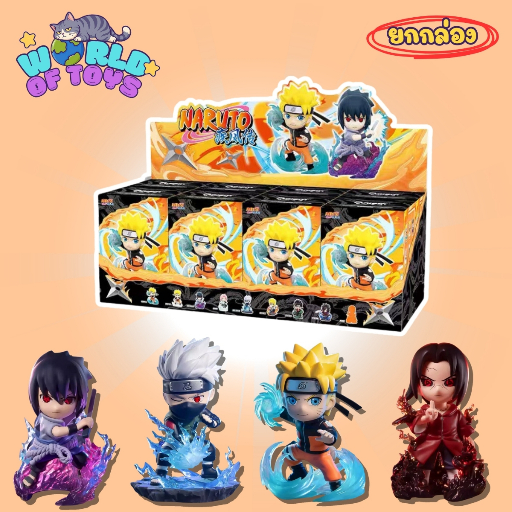 🎁ยกBox(8 จุ่ม)🎁 ส่งภายใน 24ชม🇹🇭 Naruto Shippuden Chronicles Great Ninja War V.1