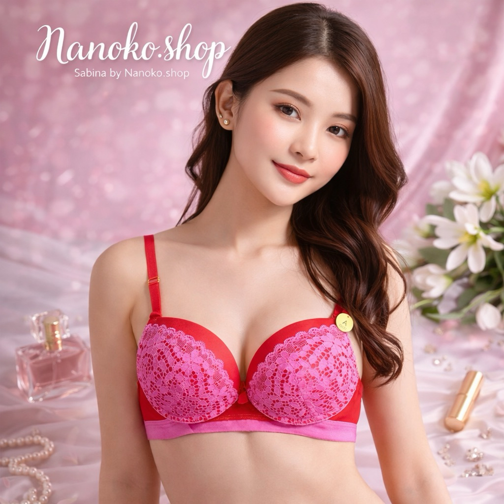 32A ,34B เสื้อชั้นในซาบีน่า (มีโครง) รุ่น DOOMDOOM รหัส SBA3021RD