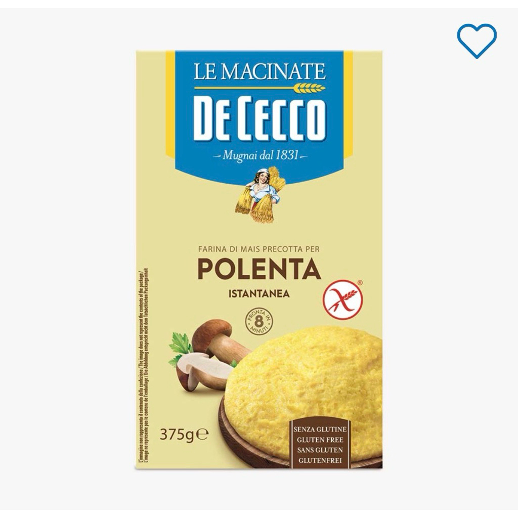 De Cecco Gluten Durum Wheat Semolina Flour/Farina Di Grano Duro/Grano Wheat Flour/Gluten Free Polent