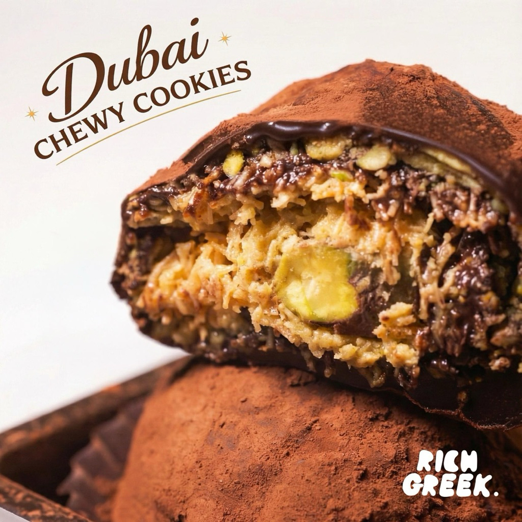 DubaiChewyCookies มารชเมลโล่ไม่เติมน้ำตาลหวานน้อย