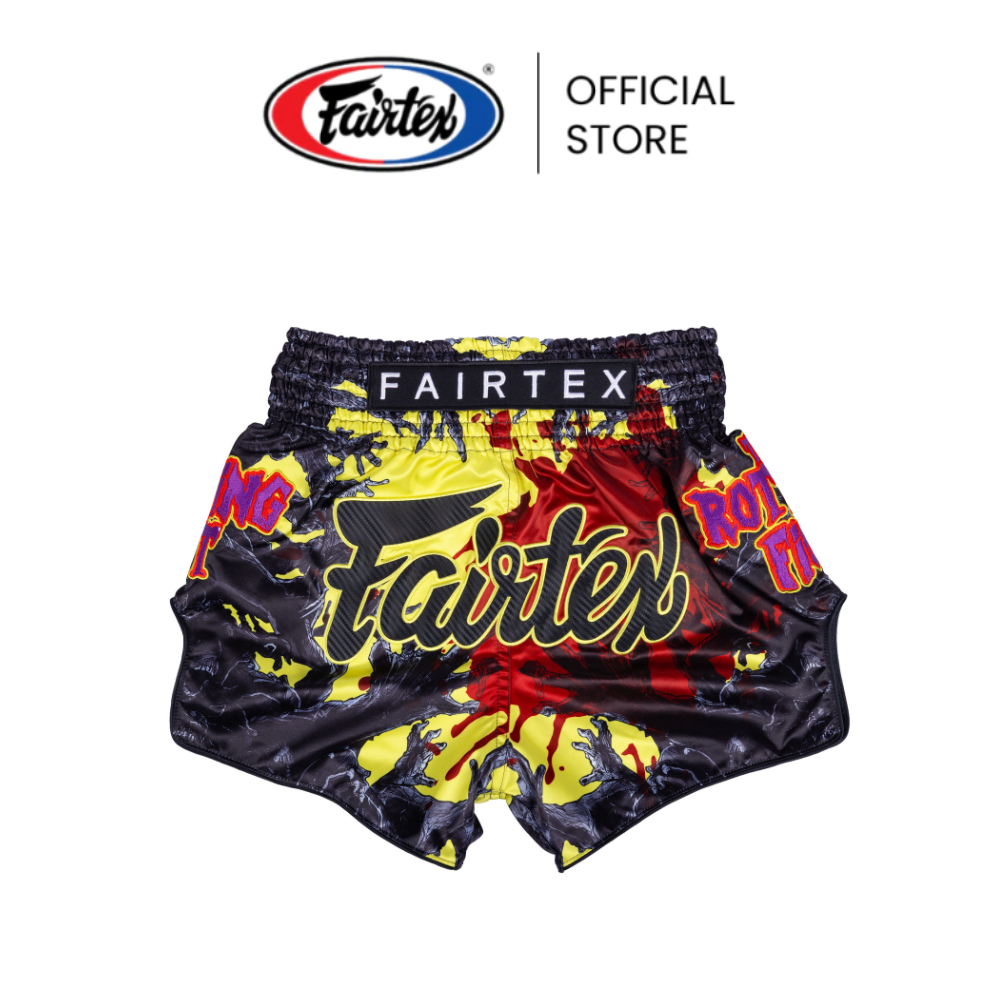 Fairtex Special Edition รุ่น Rotting Fist กางเกงมวยผ้าไมโครซาติน BS-Halloween04 | Muay Thai Shorts