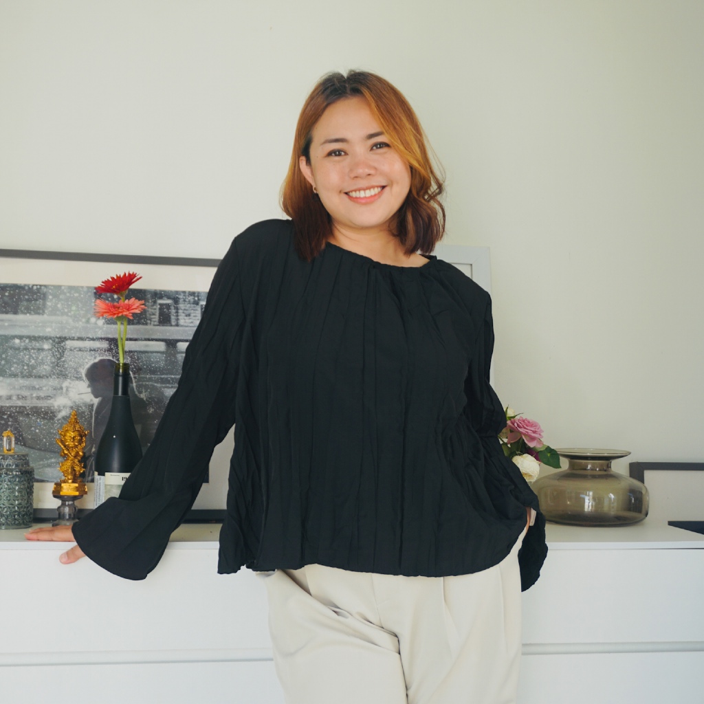 Sonthaya plus size : เสื้อสาวอวบ เสื้อใส่เที่ยว เสื้อแขนยาวไซส์ใหญ่ 2xl - 5x