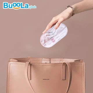 Buoola แปรงขัดซอกฟัน (แบบพกพา) ทำความสะอาดบริเวณซอกฟันได้อย่างทั่วถึง ขนแปรงนุ่มพิเศษ หัวแปรงยืดหยุ่น
