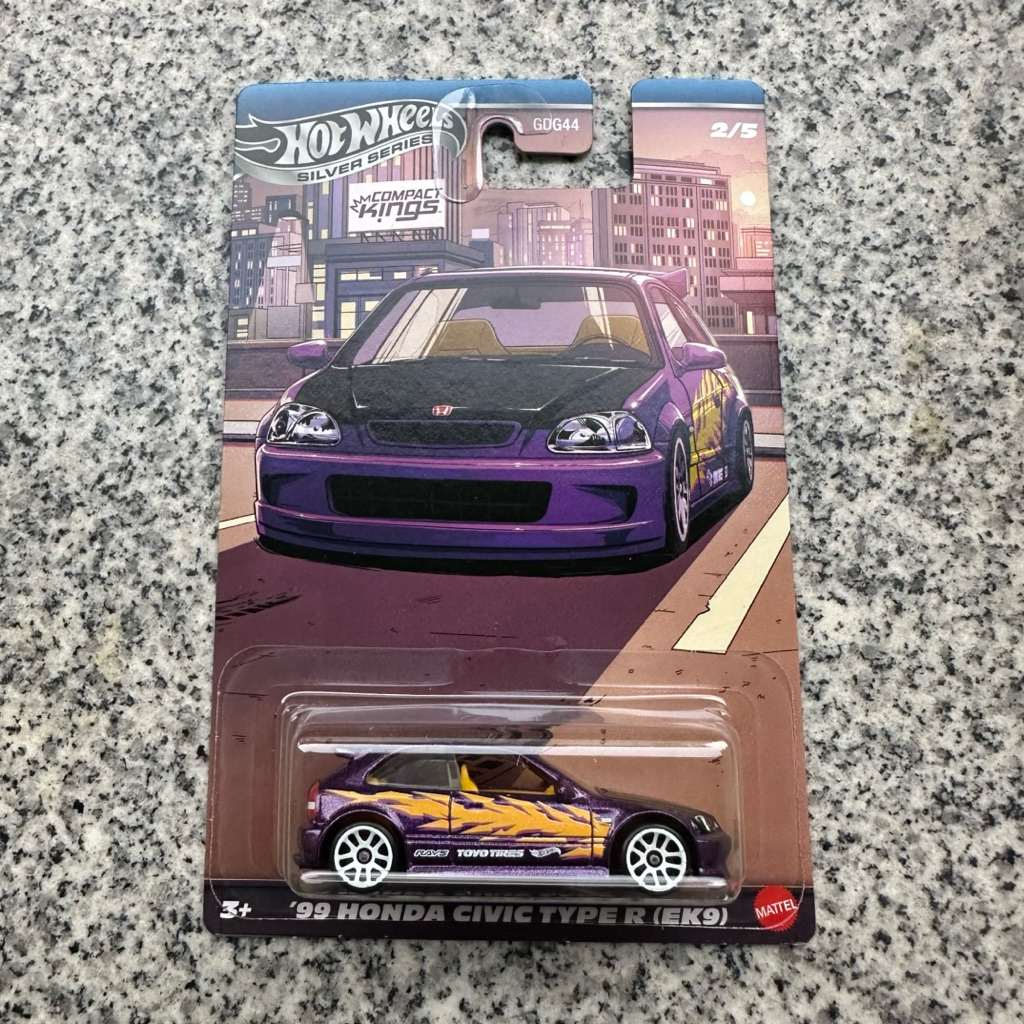 รถเหล็ก Hotwheels Compact Kings Honda Civic EK9