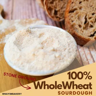 Nayimbakery 100% Wholewheat Sourdough น้ำหนัก 400g.
