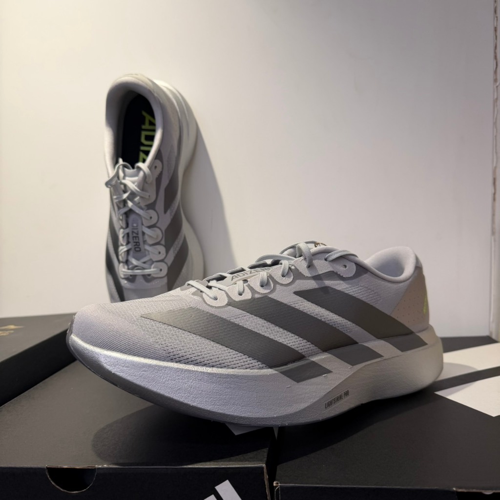 ADIZERO EVO SL MEN สี SILVMT/IRONMT/HALSIL