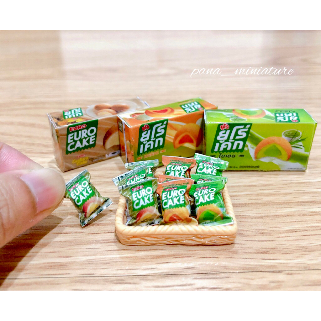 โมเดลกระดาษ ยูโร่เค้กจิ๋ว ราคา/ชิ้น