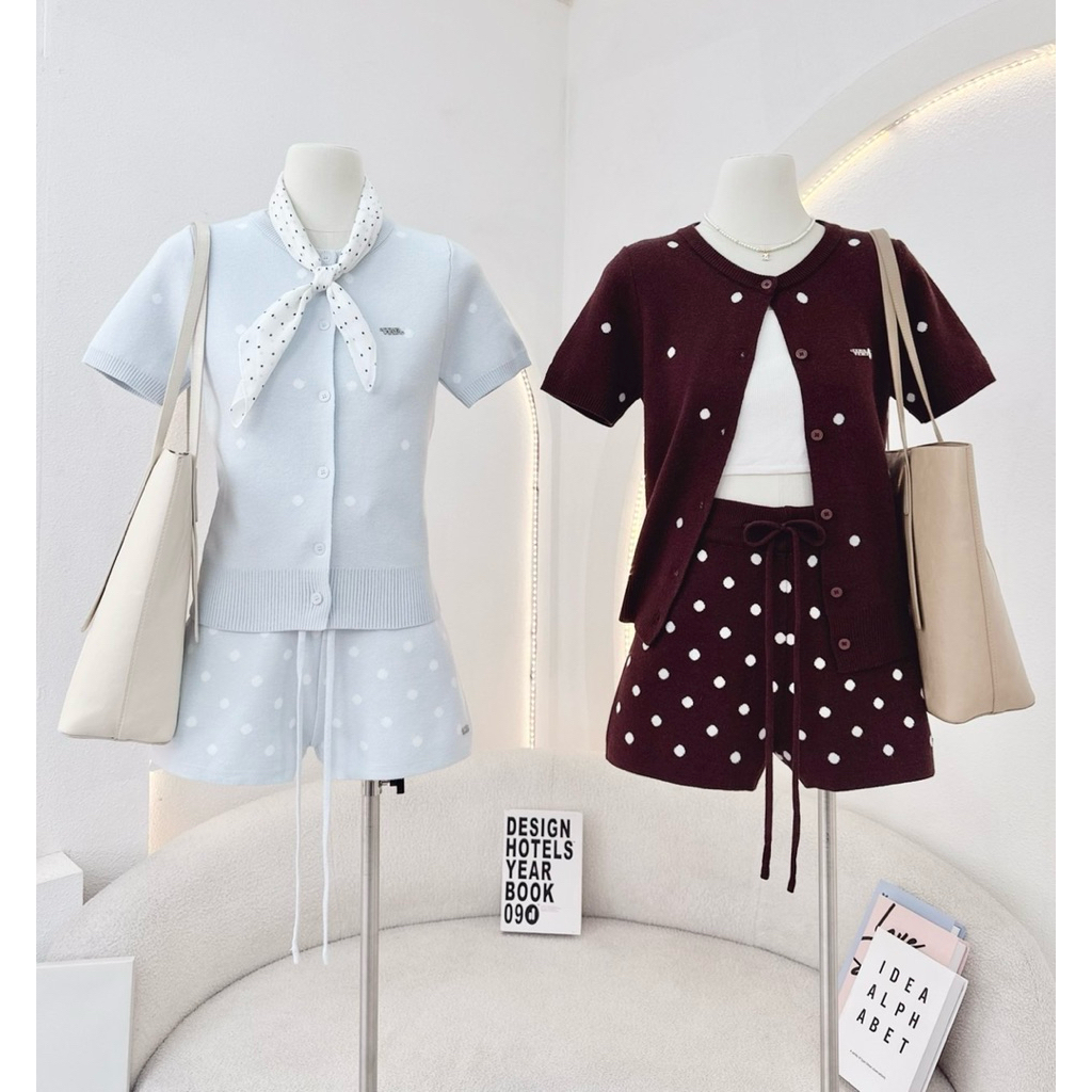 Wa Ya ชุดเชต2ชิ้น🔹ผ้าไหมพรม เกรดคัดมาอย่างดี ตั้งใจคัดติ้งมาอย่างดีทั้งสีและคุณภาพไหมพรหม  เป๊ะพรีเม