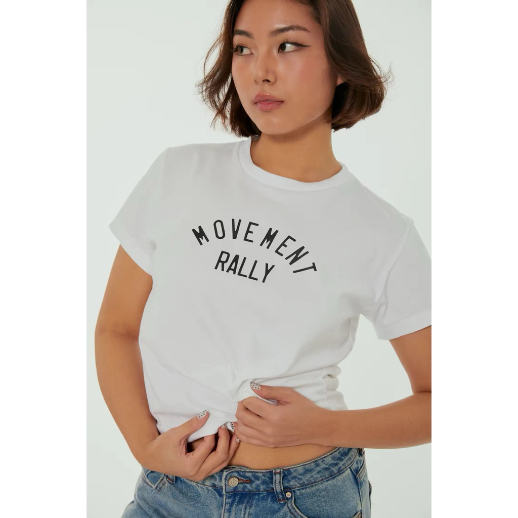 (❌ขายแล้วค่า❌) เสื้อ Rally movement sz.M