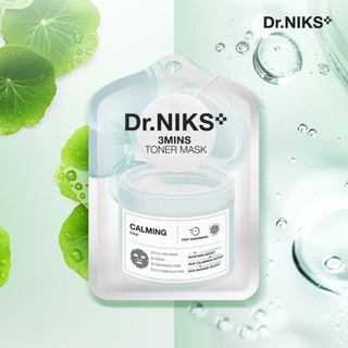 [SET 12 ชิ้น] Dr.niks ทรีมินิทส์โทนเนอร์มาสก์ 20ml มีทั้งหมด 6 สูตร