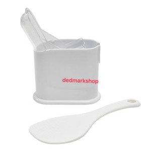 ทัพพี เกรดA  ทนร้อนได้ทัพพีตักข้าว พลาสติกอย่างดีใช้กับอาหาร…