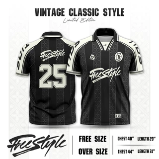 เสื้อวินเทจ "Freestyle" รุ่น Limited Edition เนื้อผ้าใส่สบาย ขนาด Free Size & Over Size