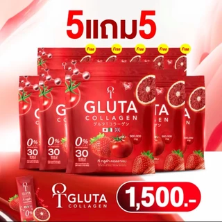 โปร 1แถม1 T GLUTA คอลลาเจน ผิวเปิดไฟ ที กลูต้า ( 1 ห่อ 30 ซอง )