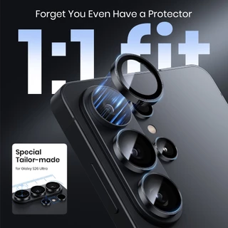 NEW WSKEN for Samsung S26 Ultra ตัวป้องกันเลนส์กล้อง 9H ฟิล์มกระจก โลหะผสมอลูมิเนียม ฟิล์มกล้อง Ring Ultra-HD กล้องหลัง