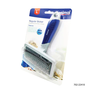 Kanimal Slicker Brush แปรงสลิคเกอร์ หวีขนสุนัข แปรงแมว หวีสางขน (มีหมุด) มีให้เลือก 3 ขนาด