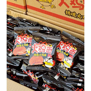 มาม่าจิ๋วทานเล่นรสไก่เผ็ดเกาหลี ยกลัง 100ห่อ ห่อละ 17 กรัม