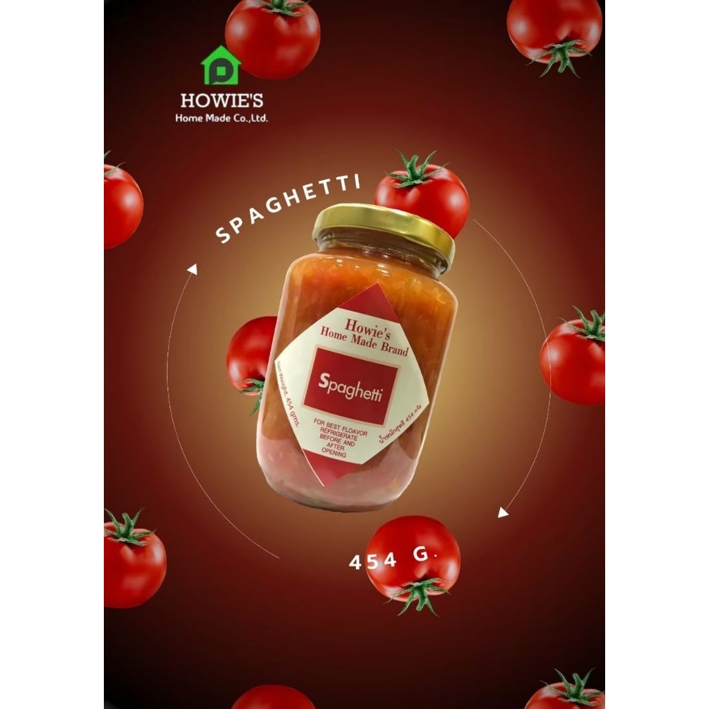 Spaghetti Sauce ซอสมะเขือเทศ 454g.