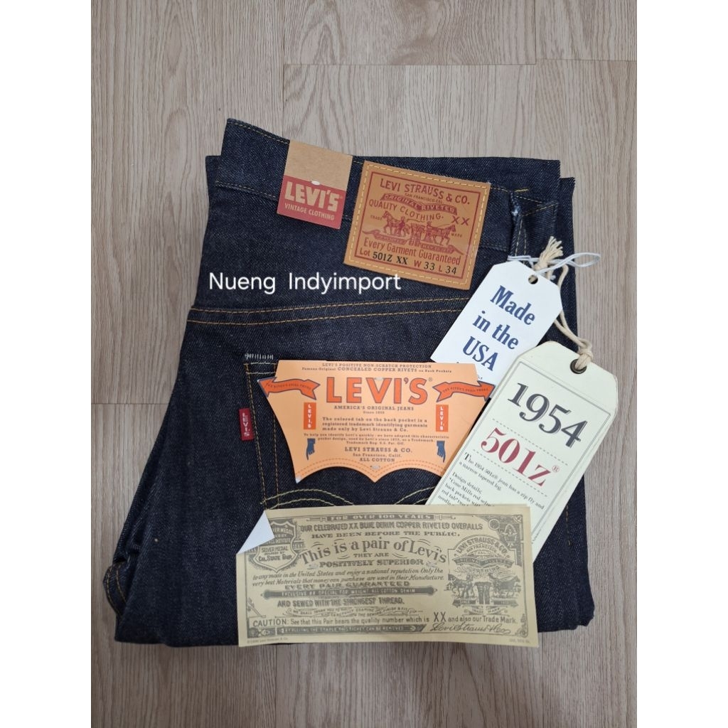 501bigE LVC 1954 made in usa

