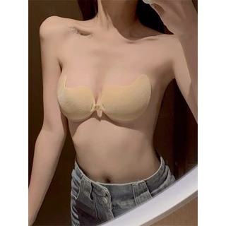 🌟พร้อมส่ง🌟 บราปีกนก A/B/C มีไซส์ขนาดให้เลือก แผ่นแปะน ยกทรงไร้รอยต่อสำหรับผู้หญิง1ชิ้นดันยกกระชับหน้าอกสติกเกอร์ไร้สายที
